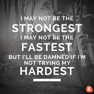 I MAY NOT BE THE STRONGEST.I MAY NOT BE